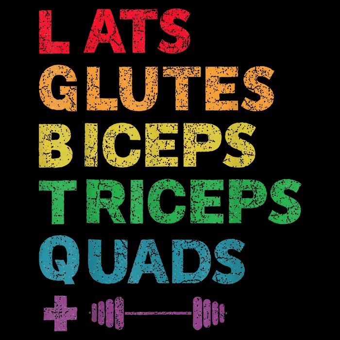 Funny Lgbtq Lats Glutes Biceps Triceps Quads Weightlifting Button