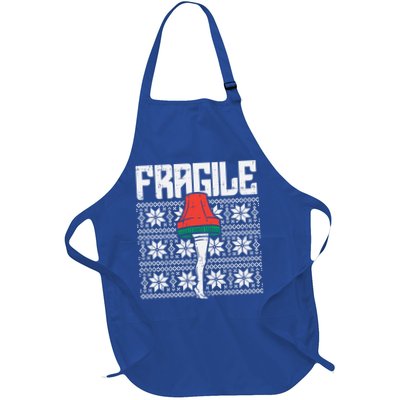 Fragile Leg Lamp Ugly Christmas Sweater Funny Xmas Gift Apron