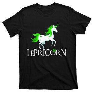 Funny Lepricorn Leprechaun Unicorn St. Patrick's Day T-Shirt