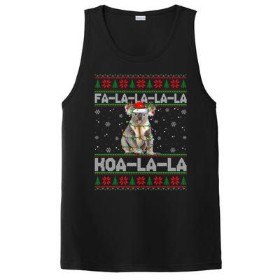 Fa La La Koa La La Koala Xmas Ugly Santa Koala Christmas Great Gift PosiCharge Competitor Tank