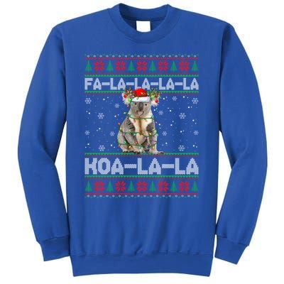 Fa La La Koa La La Koala Xmas Ugly Santa Koala Christmas Great Gift Sweatshirt