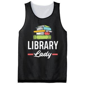 Funny Library Lady Librarian Library Assistant Mesh Reversible Basketball Jersey Tank