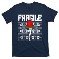 Fragile Leg Lamp Ugly Christmas T-Shirt