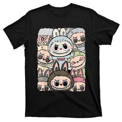 Funny Labubu Lover Cute Labubu And Friends T-Shirt