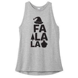 Fa La La Ladies PosiCharge Tri-Blend Wicking Tank