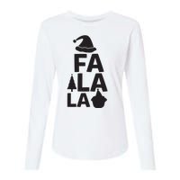 Fa La La Womens Cotton Relaxed Long Sleeve T-Shirt