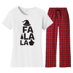 Fa La La Women's Flannel Pajama Set