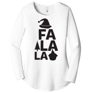 Fa La La Women's Perfect Tri Tunic Long Sleeve Shirt