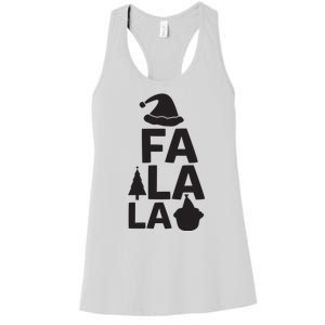 Fa La La Women's Racerback Tank