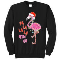 Fa La La La Min Go Flamingo Christmas Sweatshirt