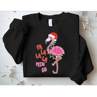 Fa La La La Min Go Flamingo Christmas Sweatshirt