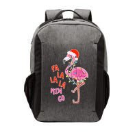 Fa La La La Min Go Flamingo Christmas Vector Backpack