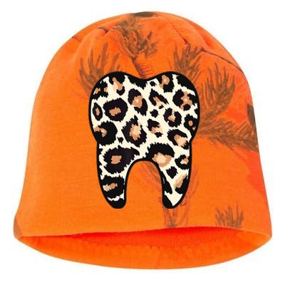 Funny Leopard Leo Dental Hygienist Teeth Assistant Dentistry Kati - Camo Knit Beanie