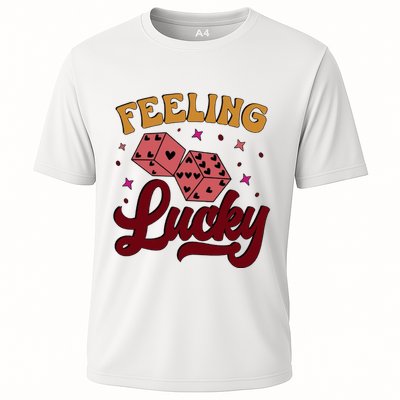 Feeling Lucky Love Dice ValentineS Day Performance Shirt