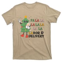 Fa La La La Labor And Delivery Nurse Funny Christmas Holiday T-Shirt