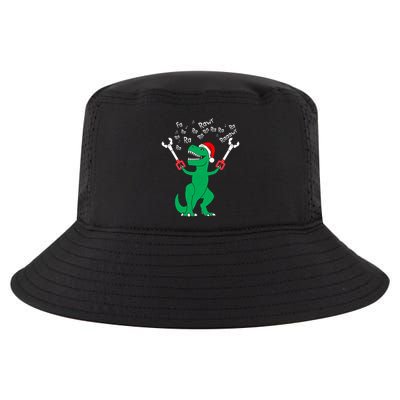 Fa La La Christmas Dinosaur Funny Fa Ra Ra Rawr Gift Cool Comfort Performance Bucket Hat