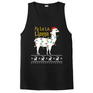 Fa La La Llama Christmas Funny Ugly Christmas Meaningful Gift PosiCharge Competitor Tank