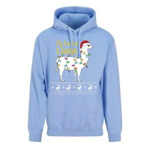 Fa La La Llama Christmas Funny Ugly Christmas Meaningful Gift Unisex Surf Hoodie