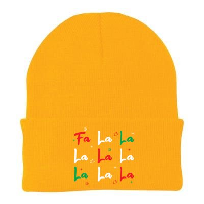 Fa La La Christmas Singer Great Gift Knit Cap Winter Beanie