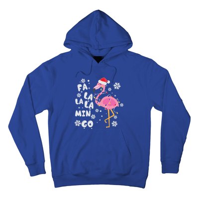 Fa La La La Mingo Christmas Day Pink Flamingo Merry Xmas Gift Hoodie