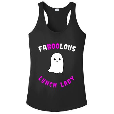 Faboolous Lunch Lady Ladies PosiCharge Competitor Racerback Tank