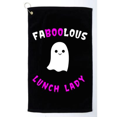 Faboolous Lunch Lady Golf Towel