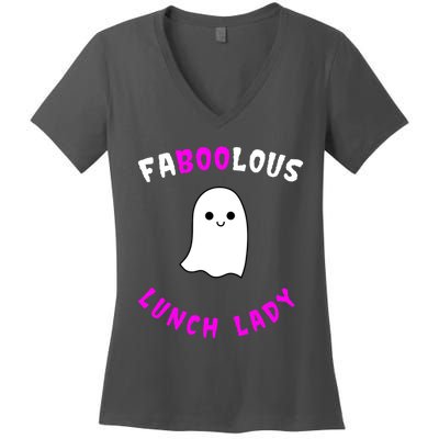 Faboolous Lunch Lady Women's V-Neck T-Shirt