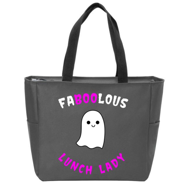 Faboolous Lunch Lady Zip Tote Bag