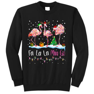 Fa La La La Mingo Flamingo Christmas Sweatshirt