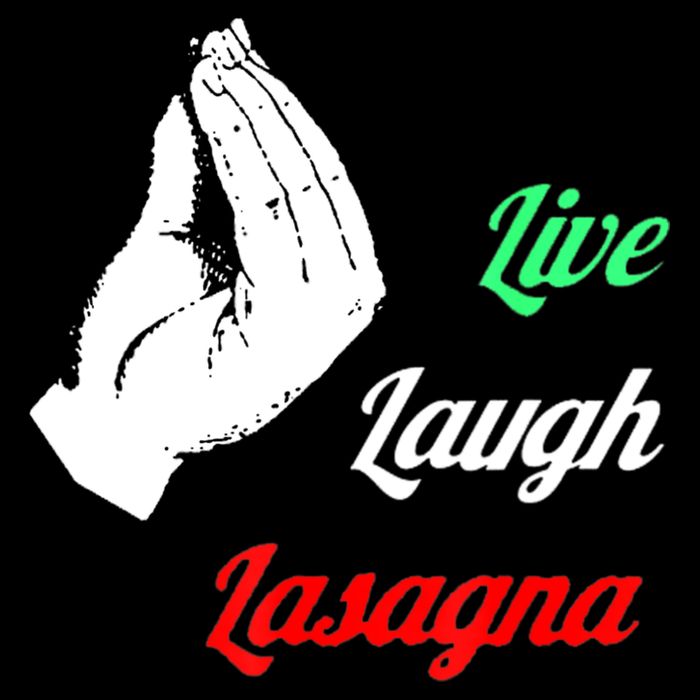 Funny Live Laugh Lasagna Tshirt Funny Lasagna Lovers 16 in Basic Backpack