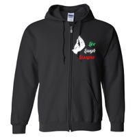 Funny Live Laugh Lasagna Tshirt Funny Lasagna Lovers Full Zip Hoodie