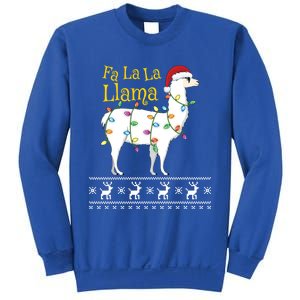 Fa La La Llama Christmas Funny Ugly Christmas Sweater Gift Sweatshirt