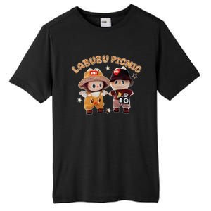 Funny Labubu Lover Cute Labubu Picnic And Friends Tall Fusion ChromaSoft Performance T-Shirt