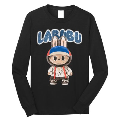 Funny Labubu Lover Cute Labubu The Monsters Party Long Sleeve Shirt