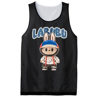 Funny Labubu Lover Cute Labubu The Monsters Party Mesh Reversible Basketball Jersey Tank