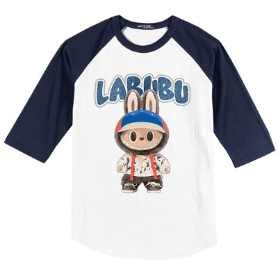 Funny Labubu Lover Cute Labubu The Monsters Party Baseball Sleeve Shirt