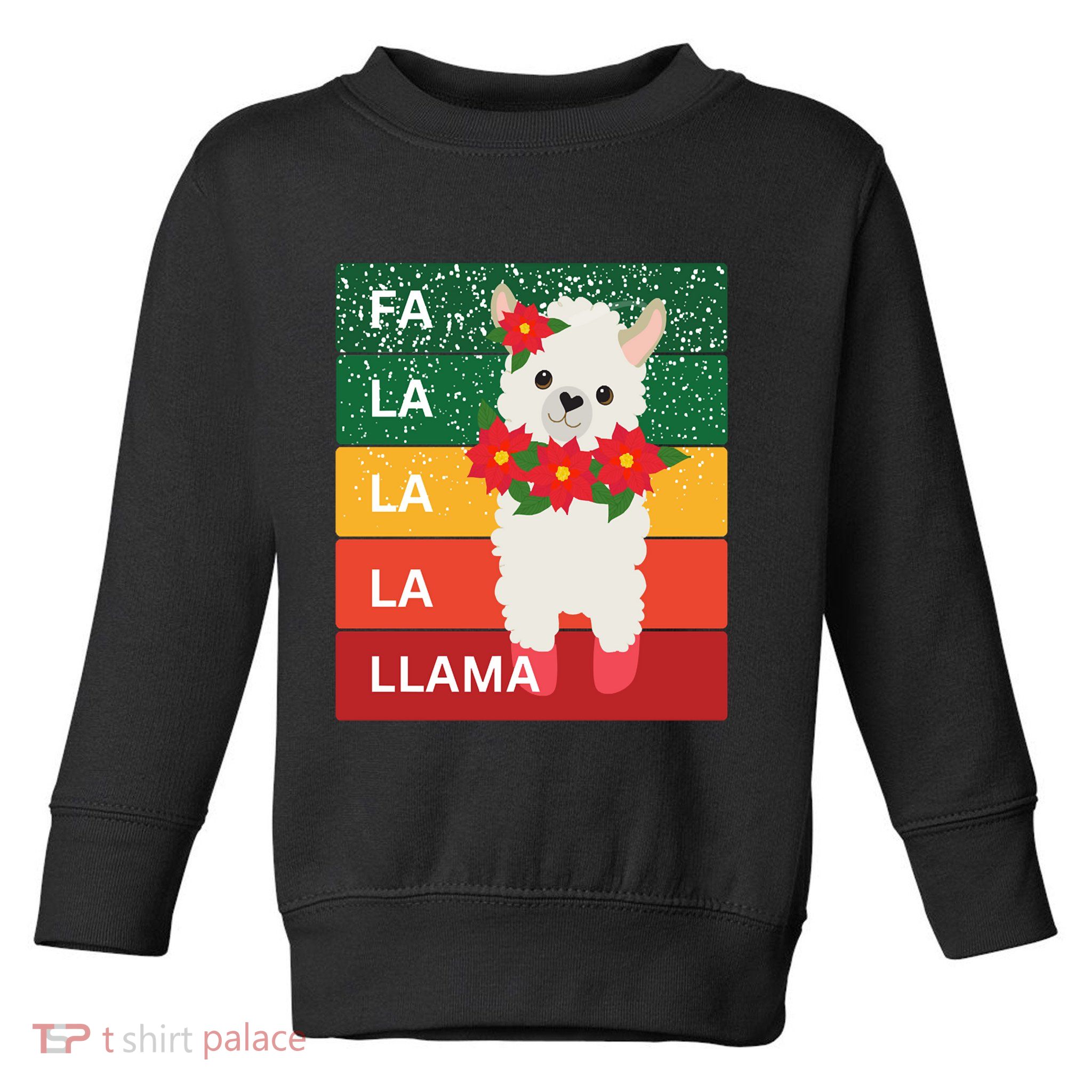 Fa La La Lama Alpaca Toddler Sweatshirt