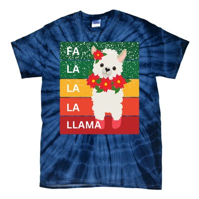 Fa La La Lama Alpaca Tie-Dye T-Shirt