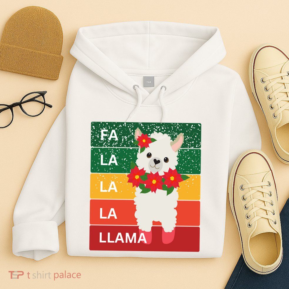 Fa La La Lama Alpaca Hoodie