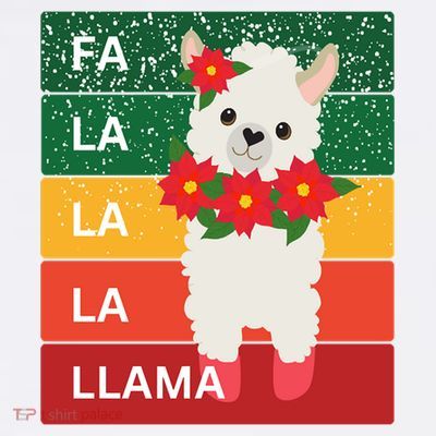 Fa La La Lama Alpaca T-Shirt