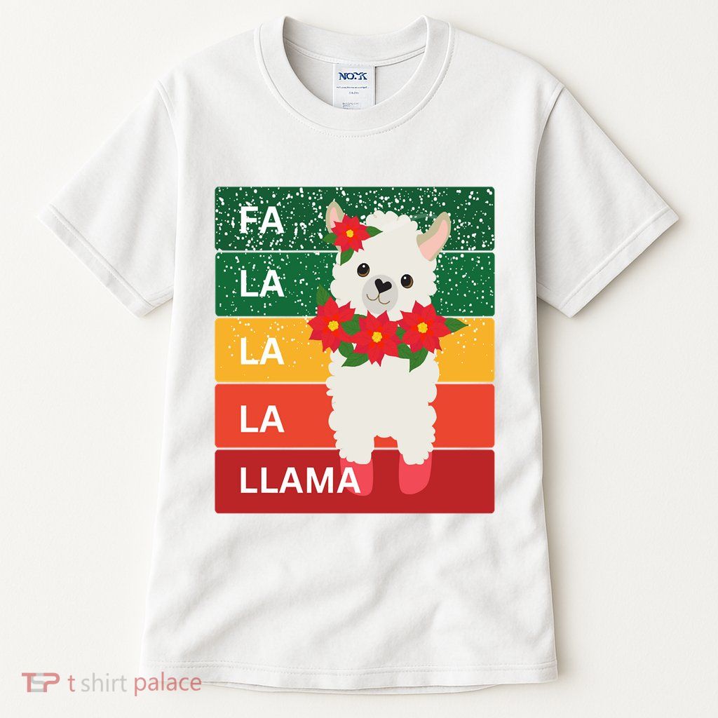 Fa La La Lama Alpaca Tall T-Shirt