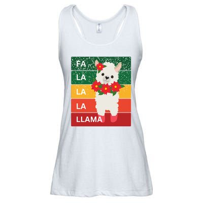 Fa La La Lama Alpaca Ladies Essential Flowy Tank