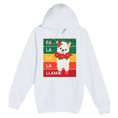 Fa La La Lama Alpaca Premium Pullover Hoodie