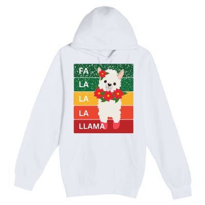 Fa La La Lama Alpaca Premium Pullover Hoodie