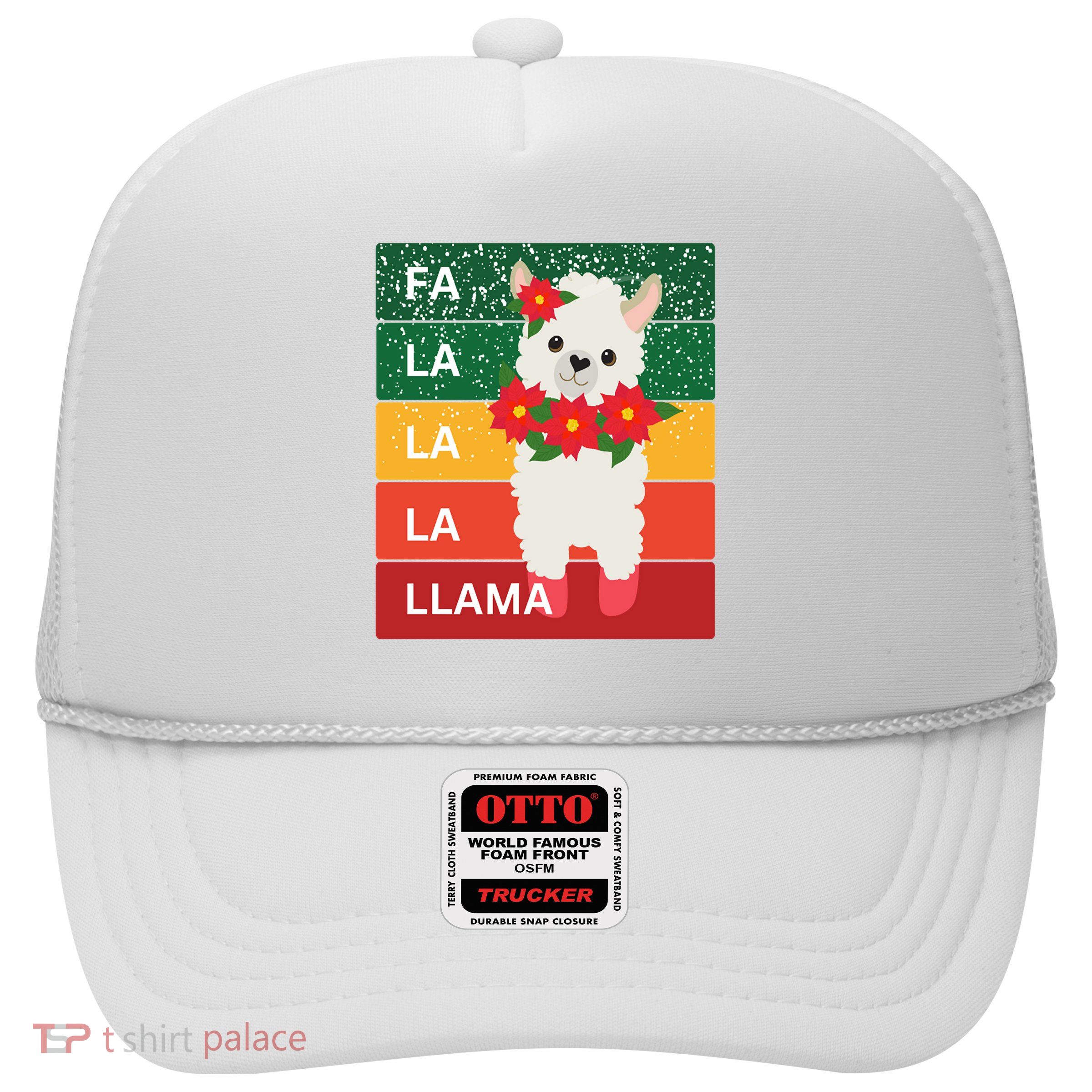Fa La La Lama Alpaca Trucker Hat