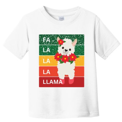 Fa La La Lama Alpaca Toddler T-Shirt