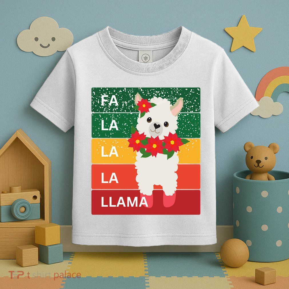 Fa La La Lama Alpaca Toddler T-Shirt