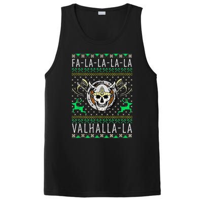 Fa La La La Valhalla La Viking God Ugly Christmas PosiCharge Competitor Tank