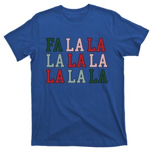 Fa La La La Mingo Flamingo Santa Pink Ugly Christmas Gift T-Shirt