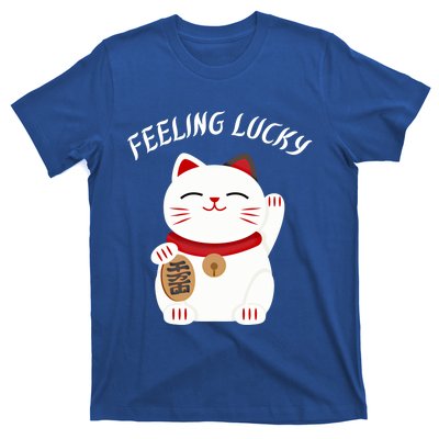 Feeling Lucky Lucky Cat Chinese Lucky Cat Gift T-Shirt